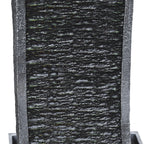 38.58" Curved Waterfall Fountain with LED