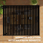 80/88S Steel Frame Pergola with Adjustable Louvered Roof